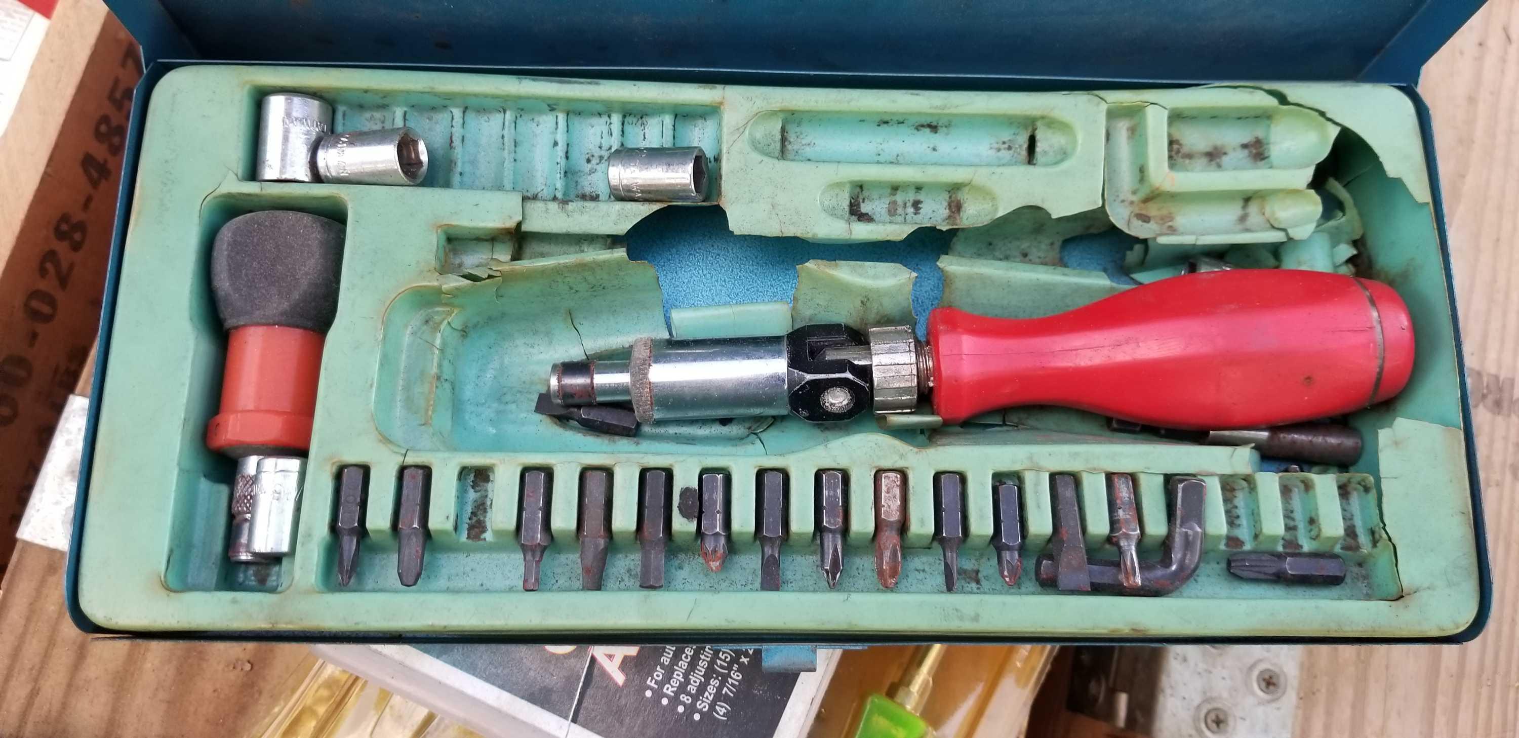 Ammunition Box with Hand Tools