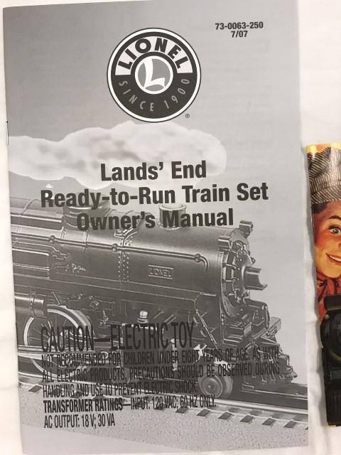 Lands' End By Lionel Train Set