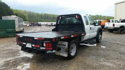 2011 Ford F-450 4x4 Ext. Cab Flat Bed Truck (Unit #T43)