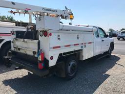 2010 Chevy 3500 Ext. Cab Rail Truck