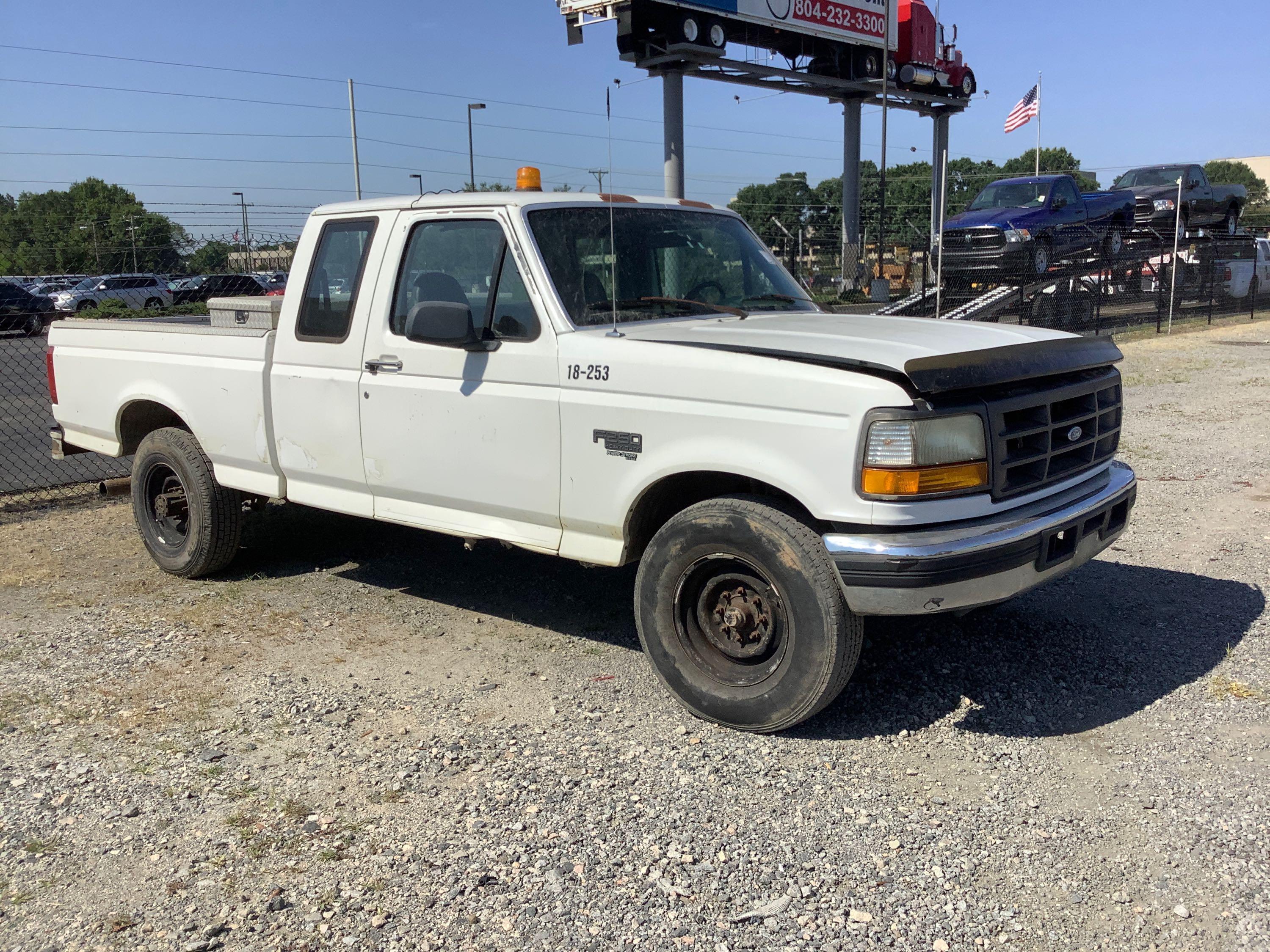 1997 Ford F250 Ext. Cab Pick Up Truck (Unit #18253)