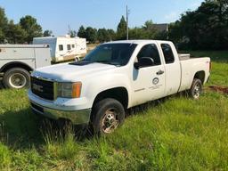 2011 GMC 2500 4WD Ext. Cab Pickup Truck