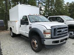 2009 Ford F450XL S/A Utility Truck (Unit #33128)