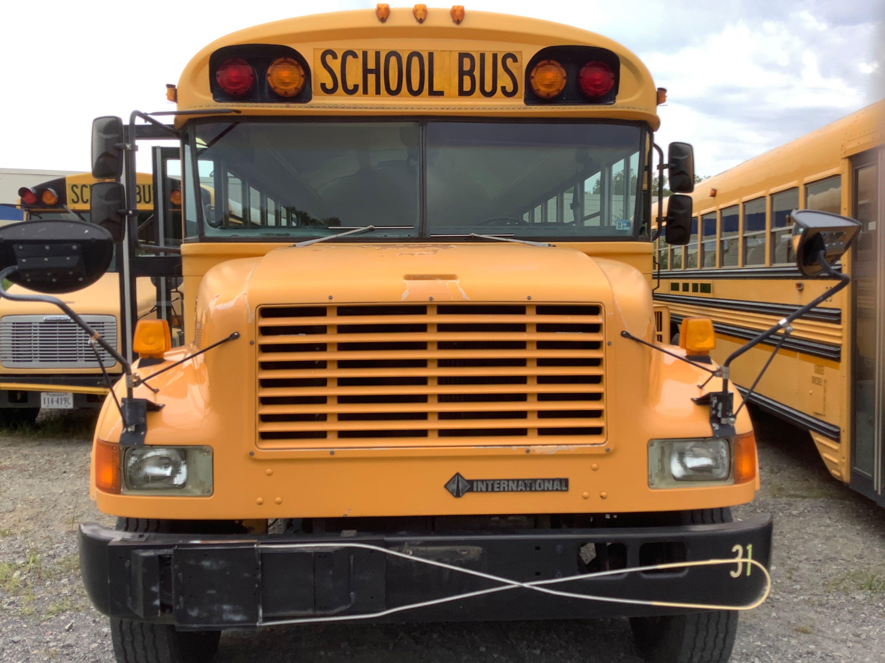 1996 International Bluebird 3800 School Bus (County of Middlesex Unit #31)