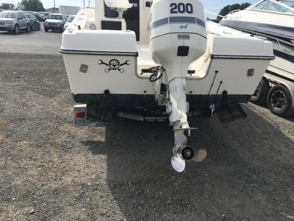 1995 HYDRA SPORTS MODEL 2150 BOAT WITH TRAILER