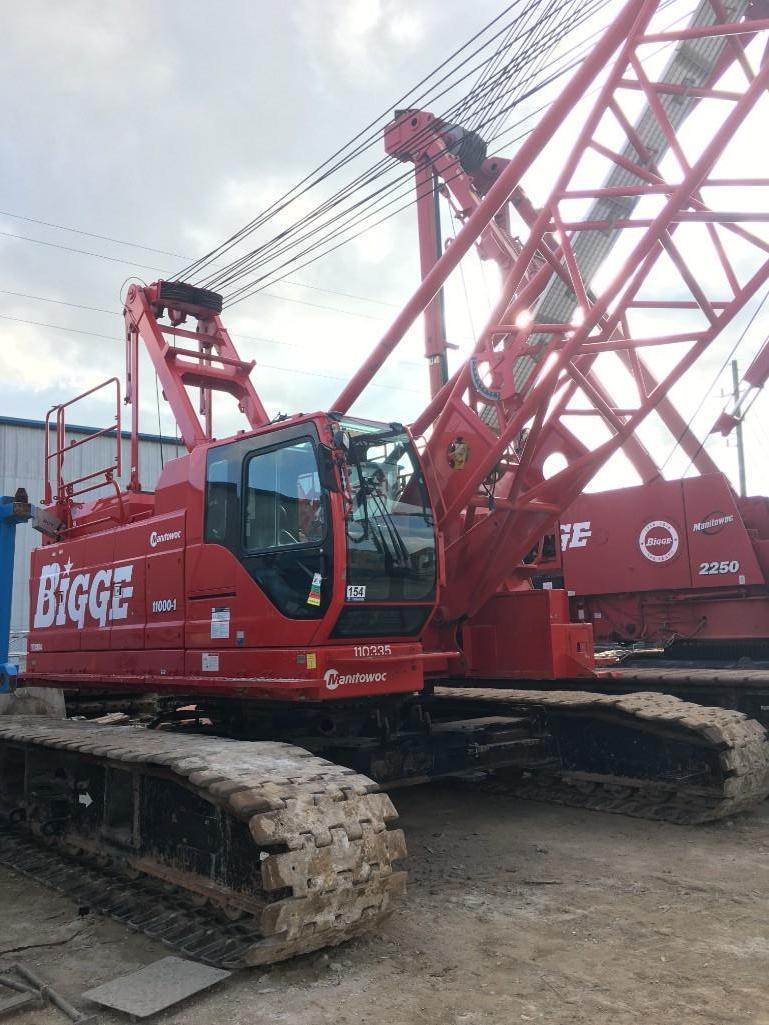 2014 Manitowoc 11000-1 100 Ton Lattice-Boom Crawler Crane (Unit #110335)