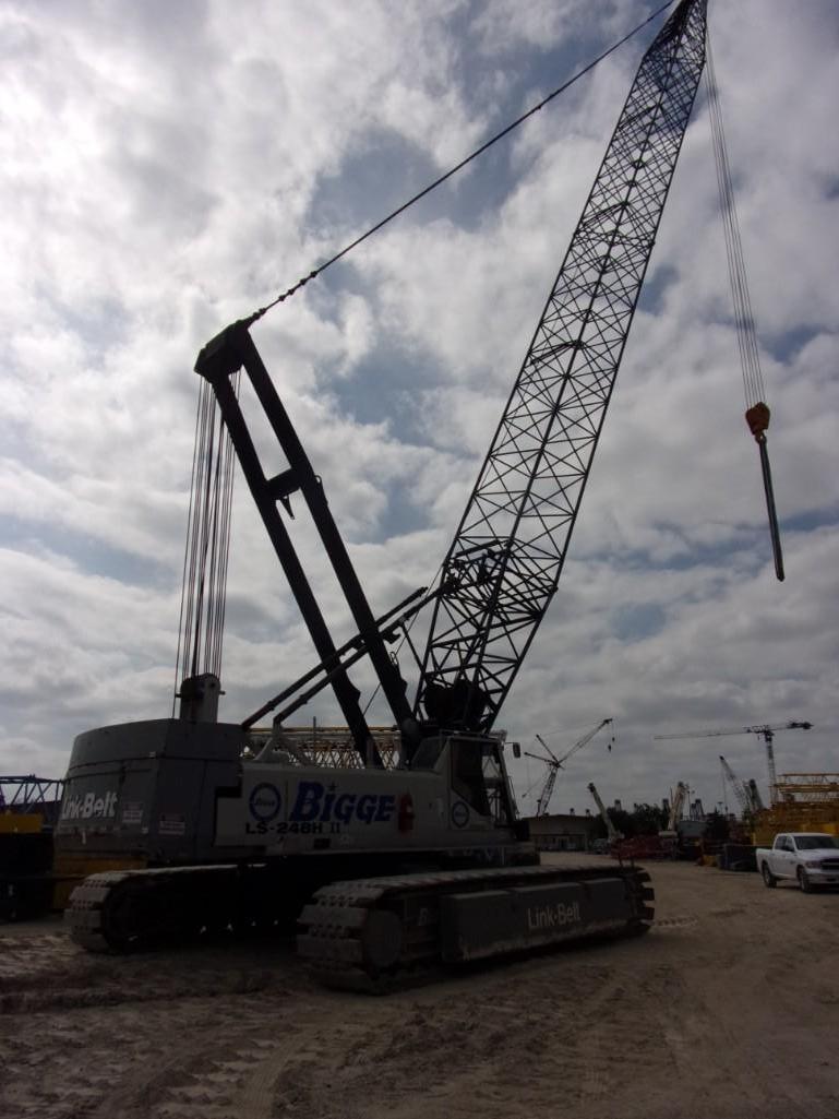 2002 Link-Belt LS248H-II 200 Ton Lattice-Boom Crawler Crane (Unit #200368)