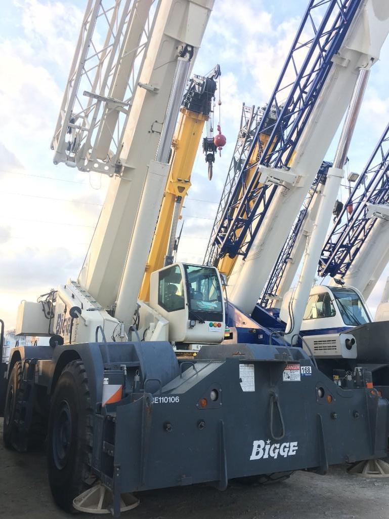 2014 Terex Quadstar 1100 110 Ton 4x4x4 Rough Terrain Crane (Unit #BE110106)