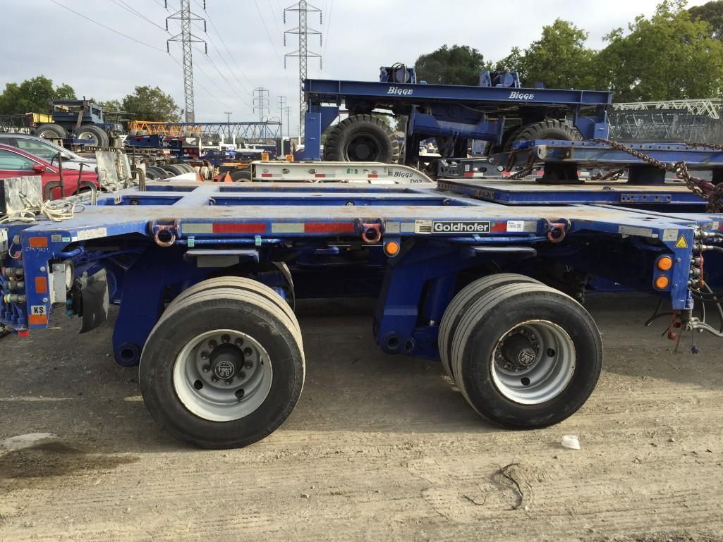 2009 Goldhofer THP/DL 12 Line Trailer