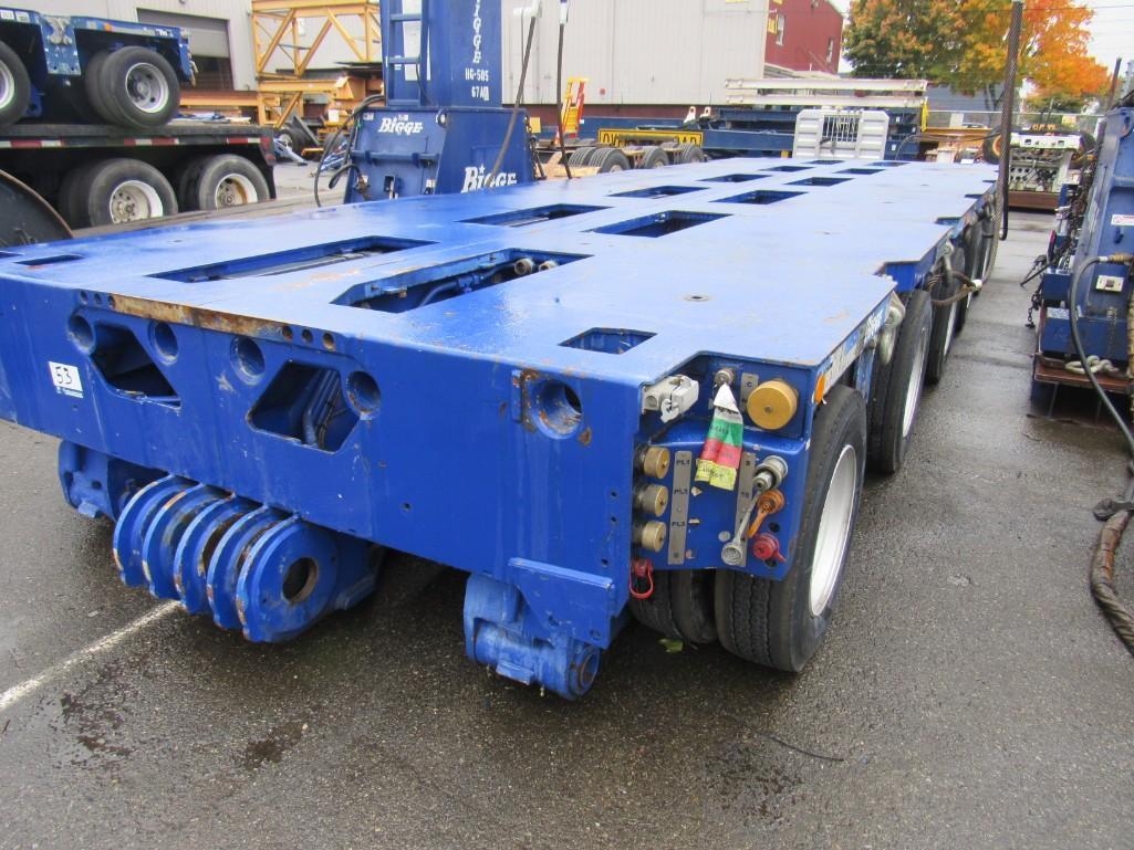 Goldhofer PST/SL-E 18 Line E-Steer Hydraulic Platform Trailer