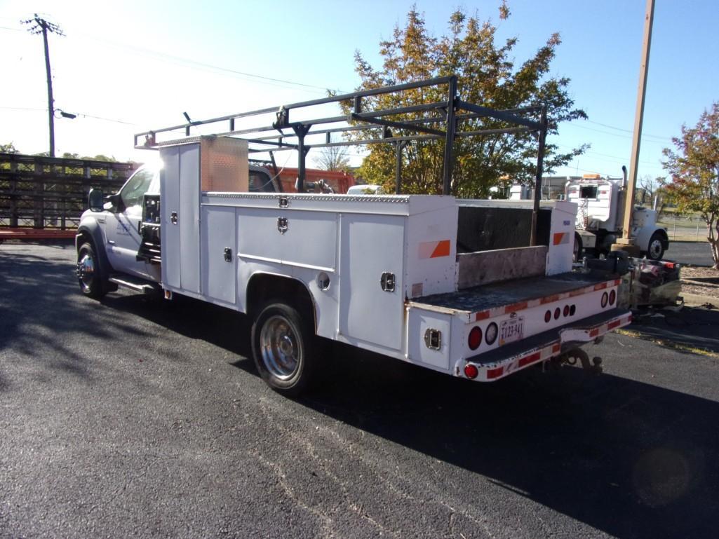 2007 Ford F550XL Reg. Cab Utility Truck