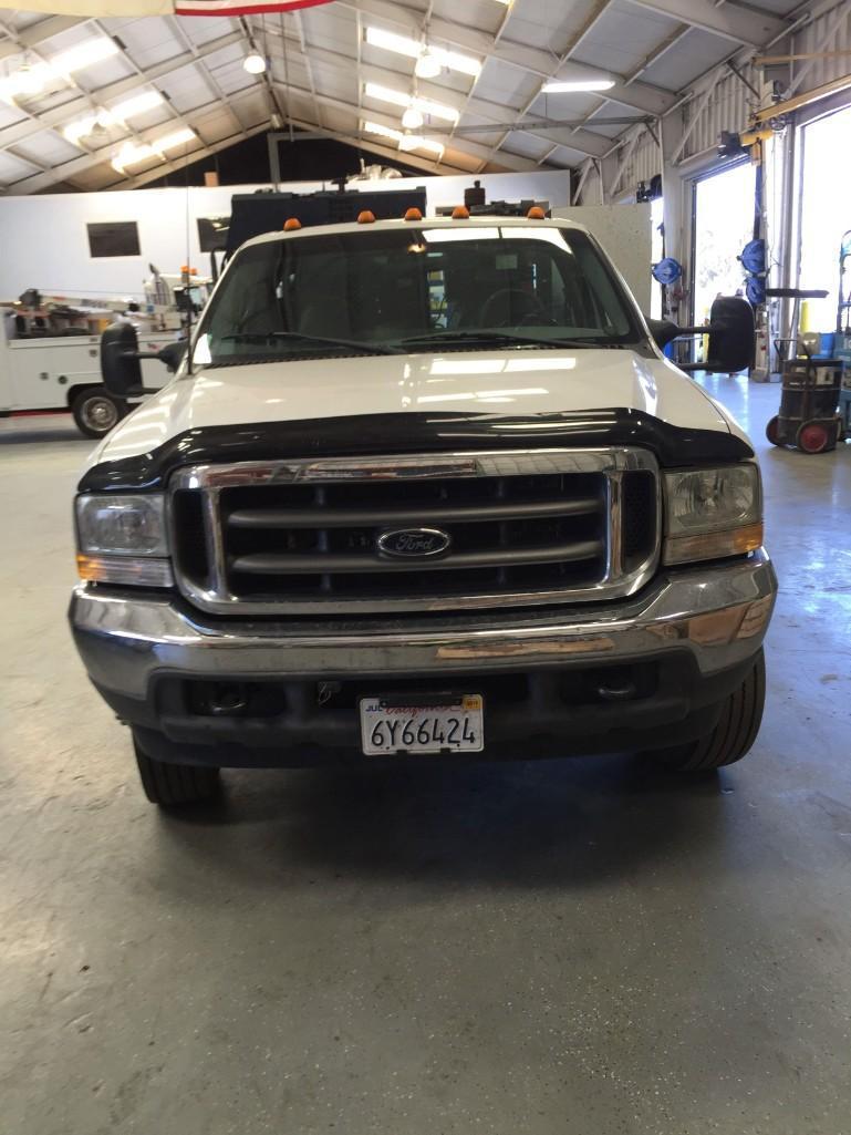 2002 Ford F550 XL Utility Truck (Unit #ST-7)