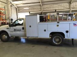 2002 Ford F550 XL Utility Truck (Unit #ST-7)