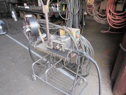 Hobart Wire Feed Welder On Cart