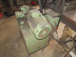 Fabriline Hydraulic C-Frame Metal Punch w/Steel Table