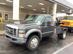 2008 FORD F450 SUPER DUTY TOW TRUCK