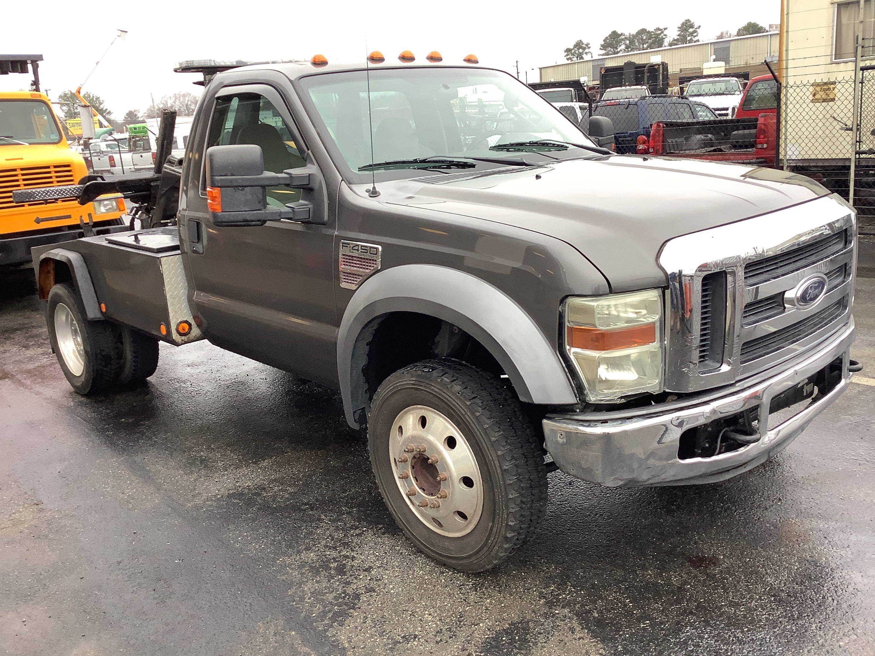 2008 FORD F450 SUPER DUTY TOW TRUCK