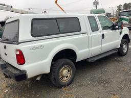 2010 FORD F350 SUPER DUTY XL PICKUP TRUCK EXT. CAB (HENRICO COUNTY UNIT #9240)
