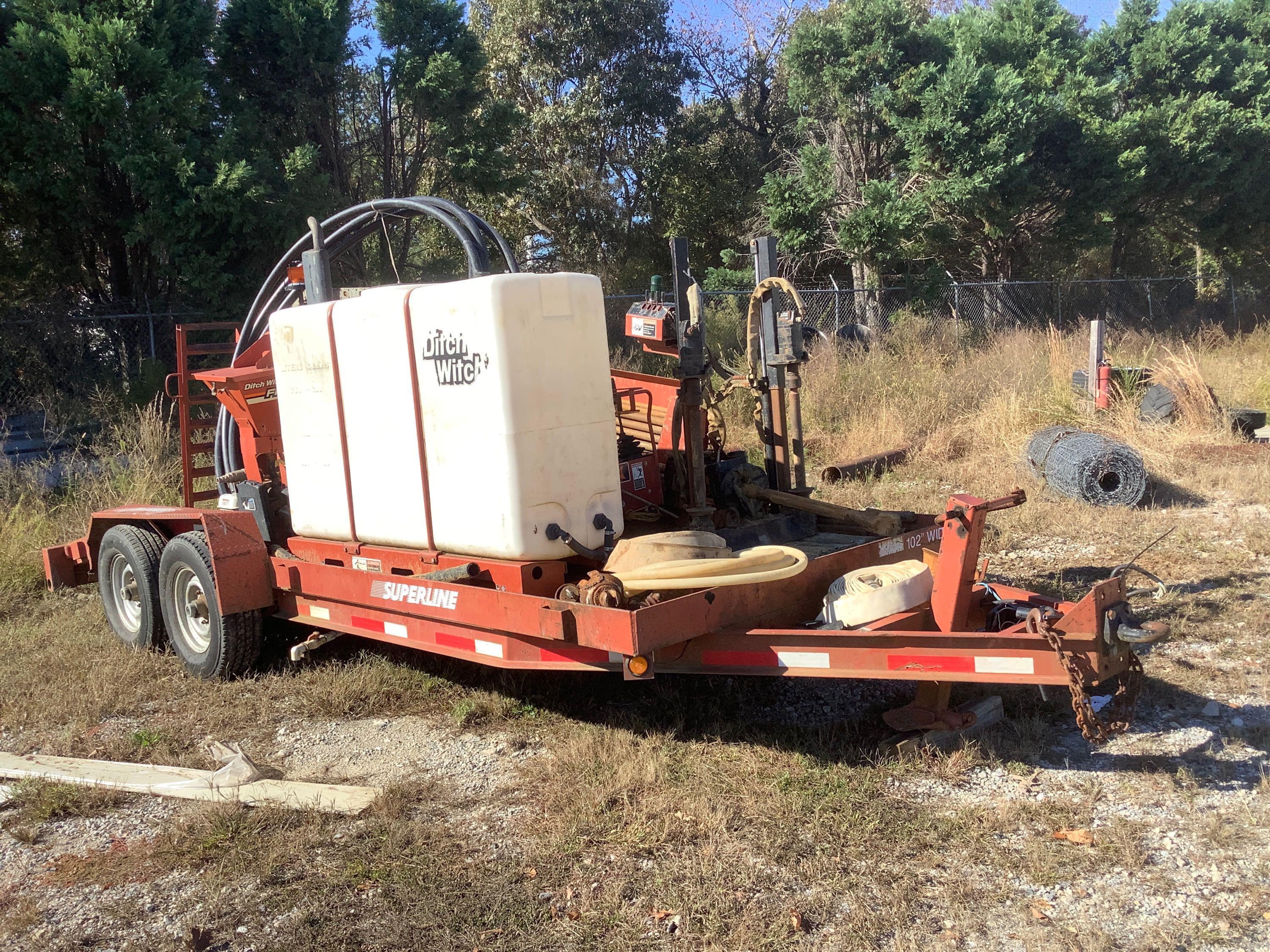 2006 Ditch Which JT921S Directional Drill With Trailer