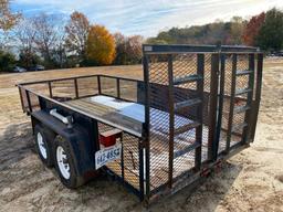 2003 Holmes 16' T/A Utility Trailer