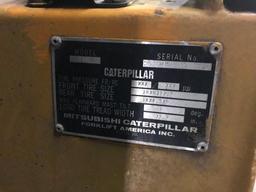 Caterpillar EC15 Electric Fork Lift