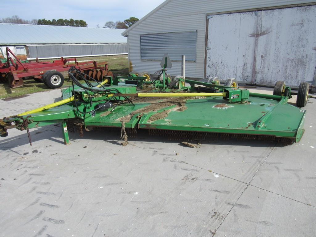 John Deere HX 20 Ft. Bat Wing Rotary Cutter, (LTS #132)