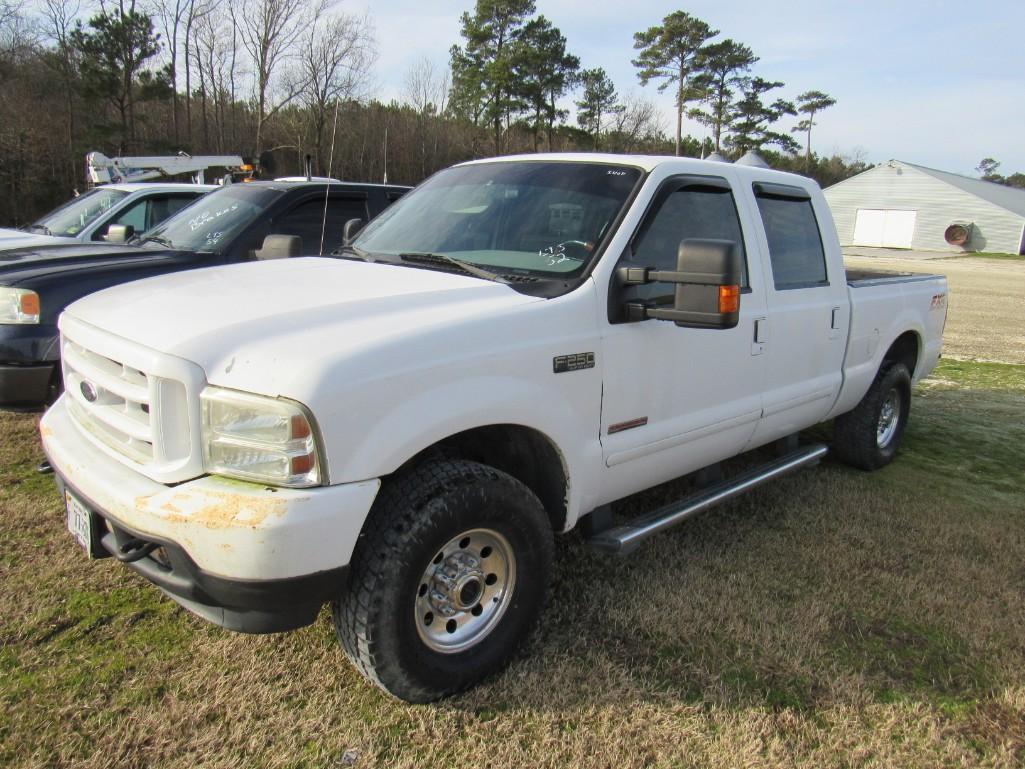 2004 Ford F250 Lariat 4x4 Crew Cab Pickup Truck (LTS #052)