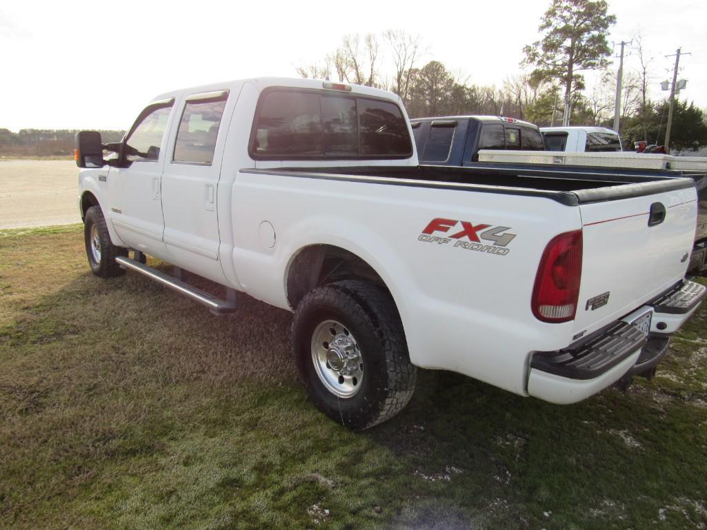 2004 Ford F250 Lariat 4x4 Crew Cab Pickup Truck (LTS #052)