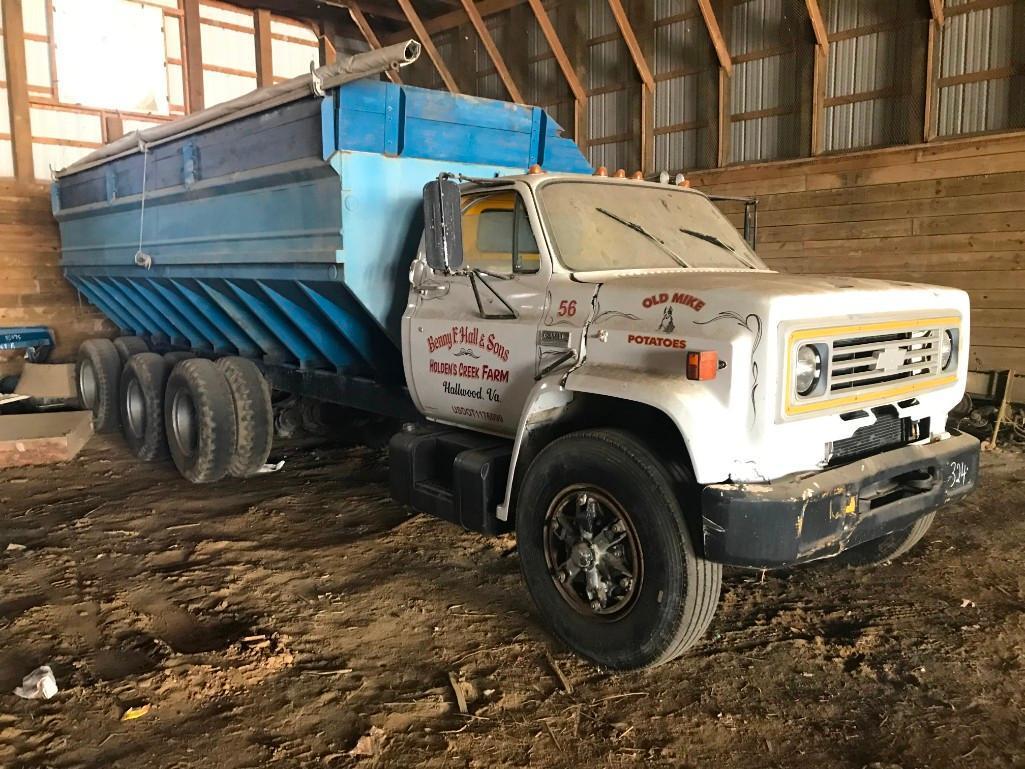 GMC 6500 Potato Hopper Truck (LTS #030) (INOPERABLE)