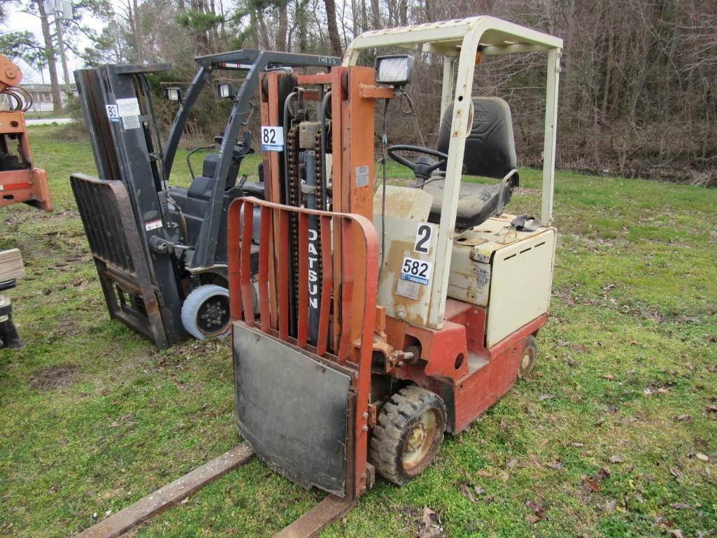 (INOPERABLE) Nissan CUMOL155N Forklift (LTS #162)