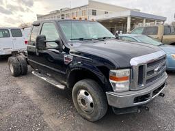 2009 FORD F350 4x4 CAB & CHASSIS