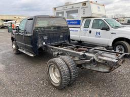 2009 FORD F350 4x4 CAB & CHASSIS