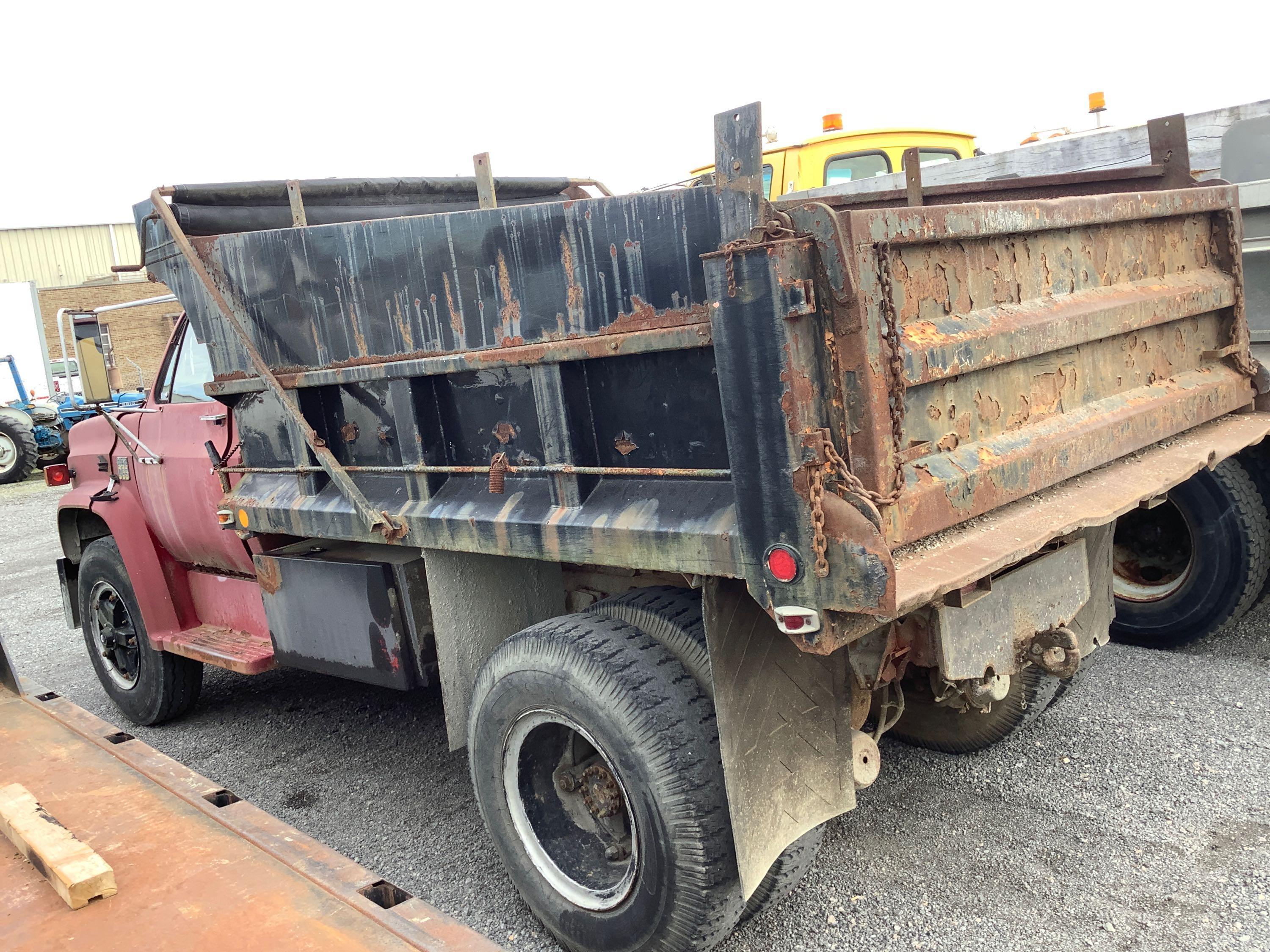 1974 CHEVROLET C65 DUMP TRUCK