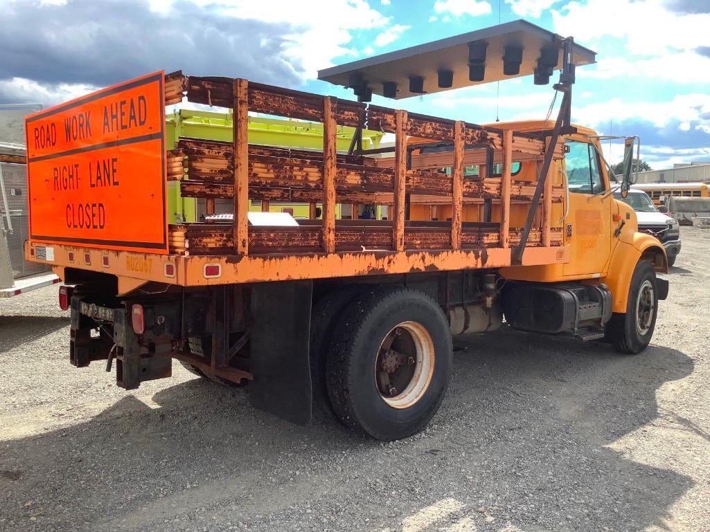 1996 International 4700 S/A Stake Body Truck (Unit #R02067) (INOPERABLE)