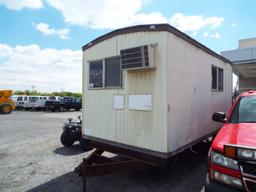 8' x 16' TOW BEHIND OFFICE TRAILER (PARTS ONLY - NO TITLE)