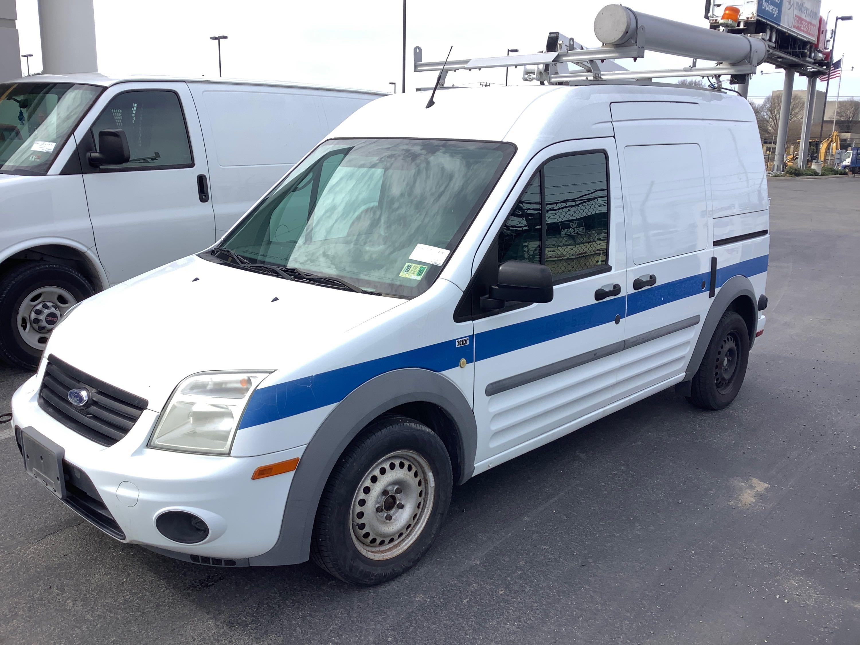 2011 FORD TRANSIT CONNECT UTILITY VAN (NO REVERSE)