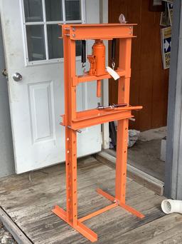 12-TON HYDRAULIC SHOP PRESS