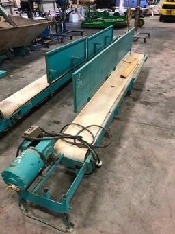 Haines 12 in x 11 ft Carbon Steel Frame Bagging Belt Conveyor (LTS #213)