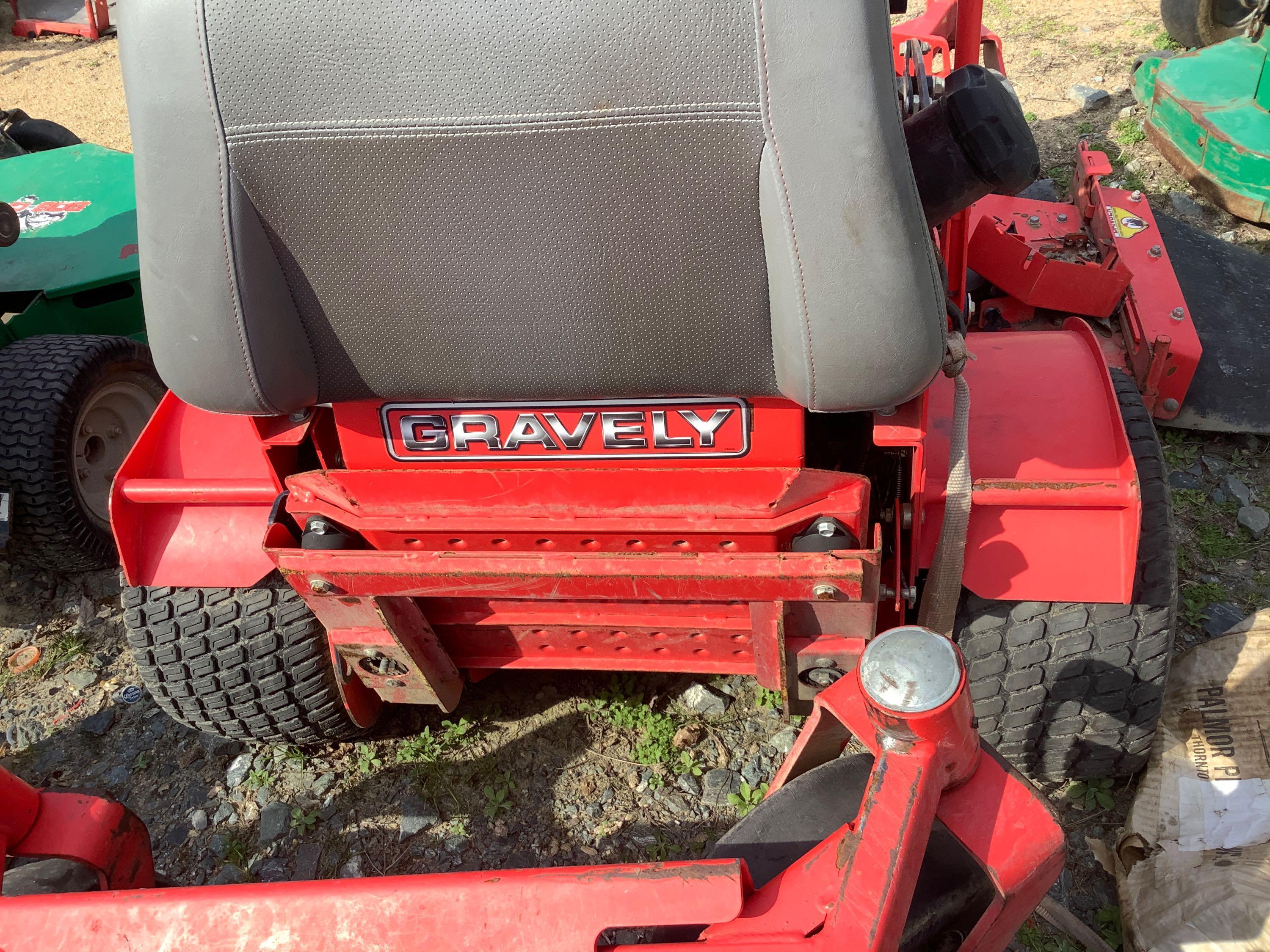 GRAVELY STAND BEHIND LAWN MOWER