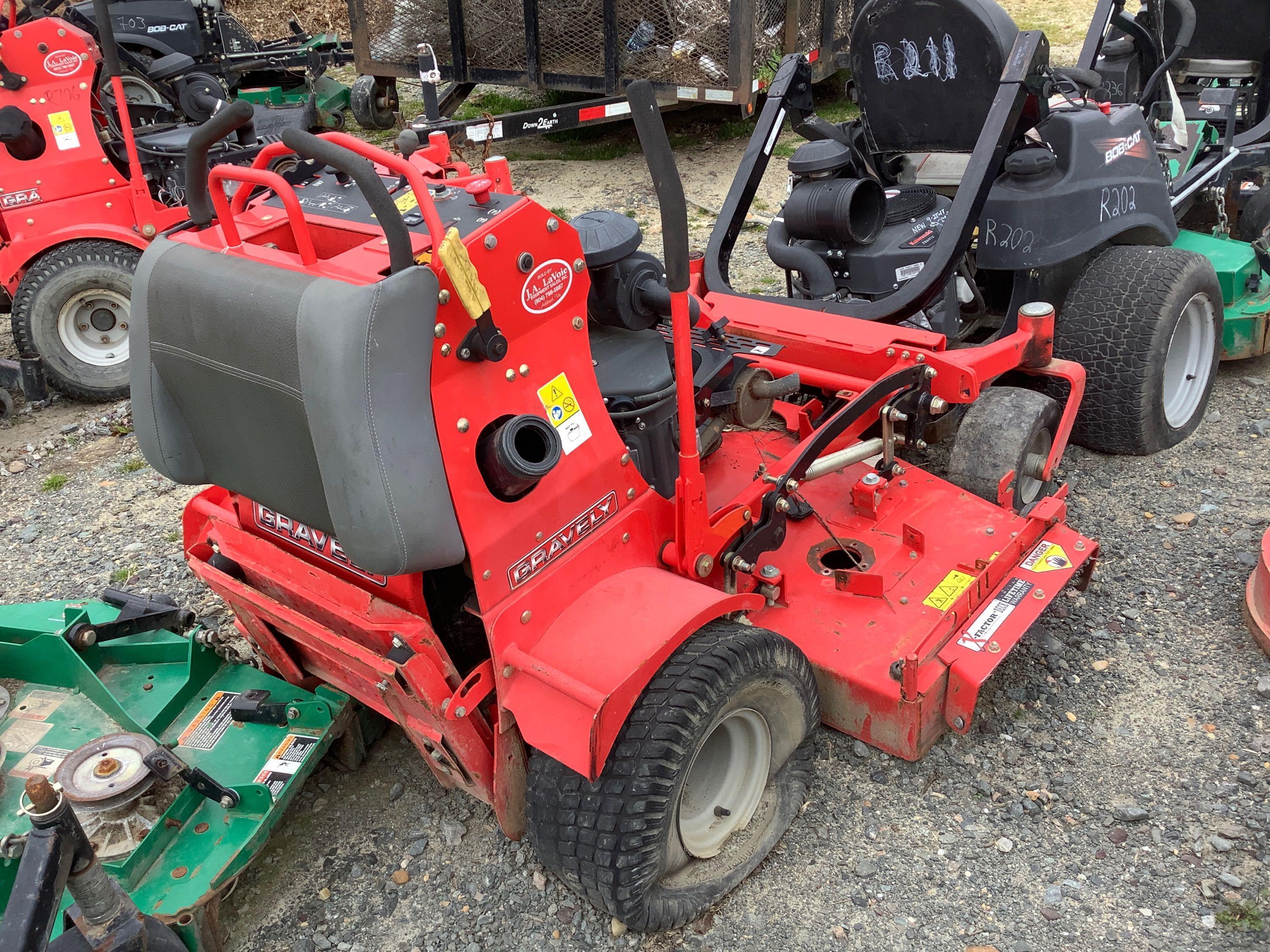 GRAVELY STAND BEHIND LAWN MOWER