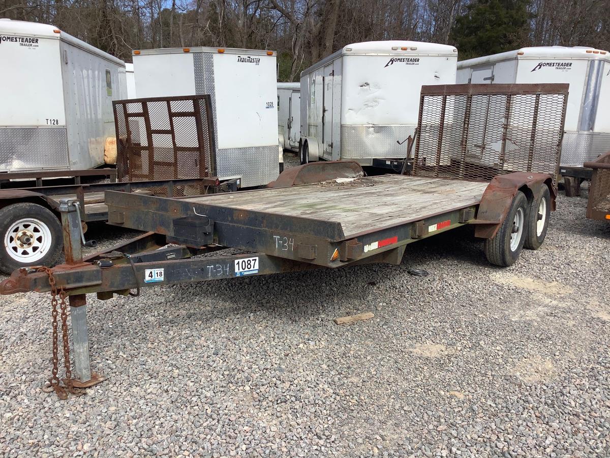 2001 TOW-RITE 18 FT TRAILER