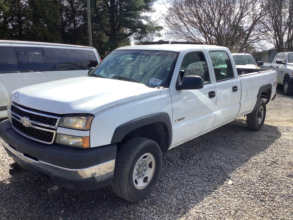 2007 CHEVROLET 3500 4X4 CREW CAB PICKUP