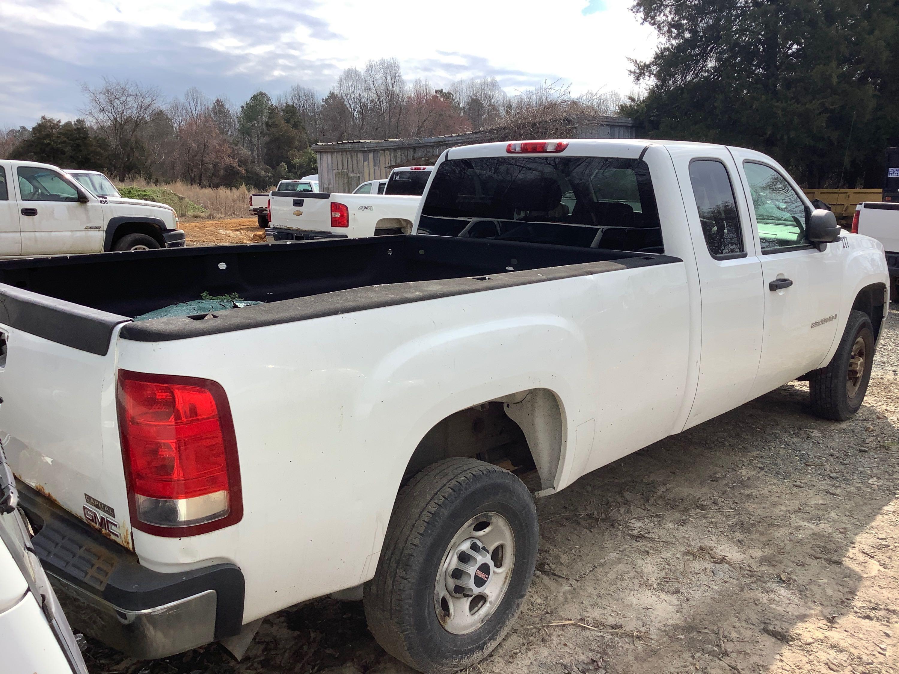 2008 GMC SIERRA 2500 EXT. CAB PICKUP TRUCK