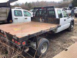 2007 GMC SIERRA 3500 STAKE BODY TRUCK