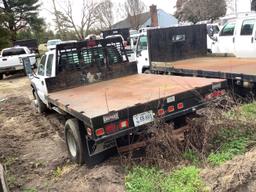 2007 GMC SIERRA 3500 STAKE BODY TRUCK