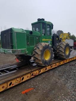 2008 John Deere 643J Wheeled Feller Buncher