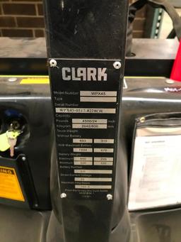 Clark WPX45 4500 Lbs. Capacity Electric Pallet Jack (INOPERABLE)