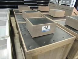 (6) Wooden Display Boxes