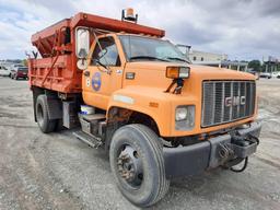 2001 GMC C7500 10' S/A Dump Truck w/Spreader