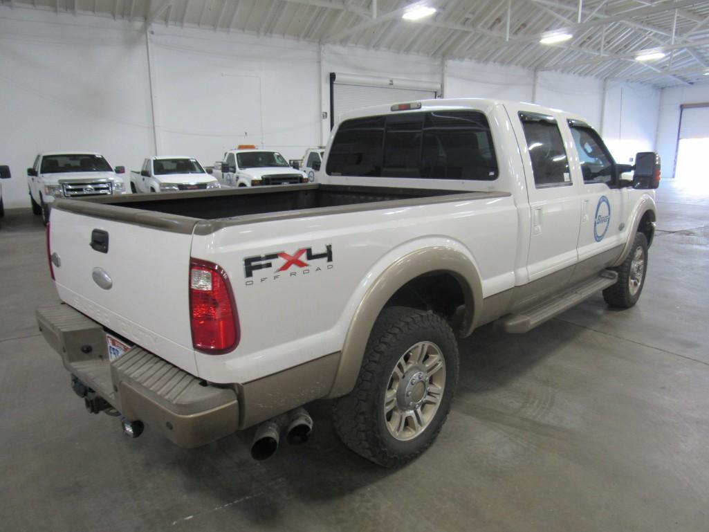 2011 Ford F250 4x4 Crew Cab Pickup (Unit #PU721)